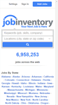 Mobile Screenshot of jobinventory.com