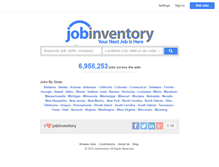 Tablet Screenshot of jobinventory.com